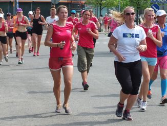 Fitness motivation through group running