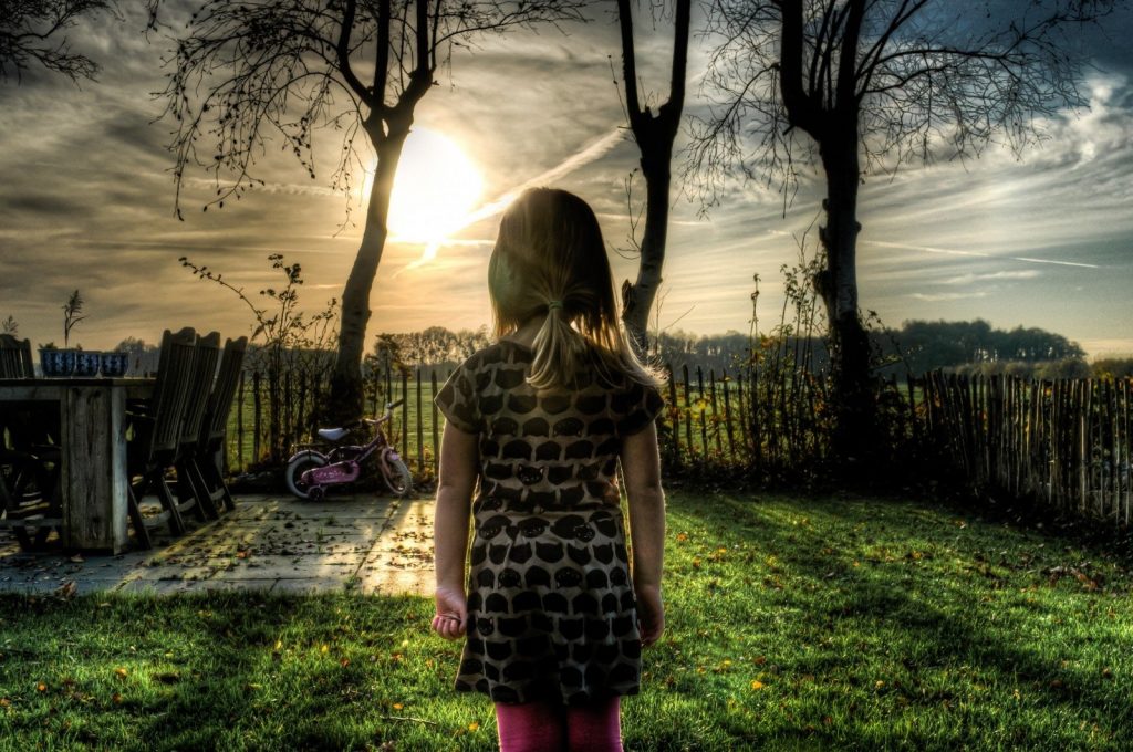 Girl looking for things to do under lockdown