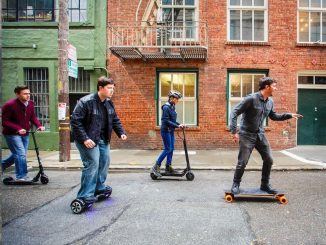 electric scooters, skateboards and hoverboards